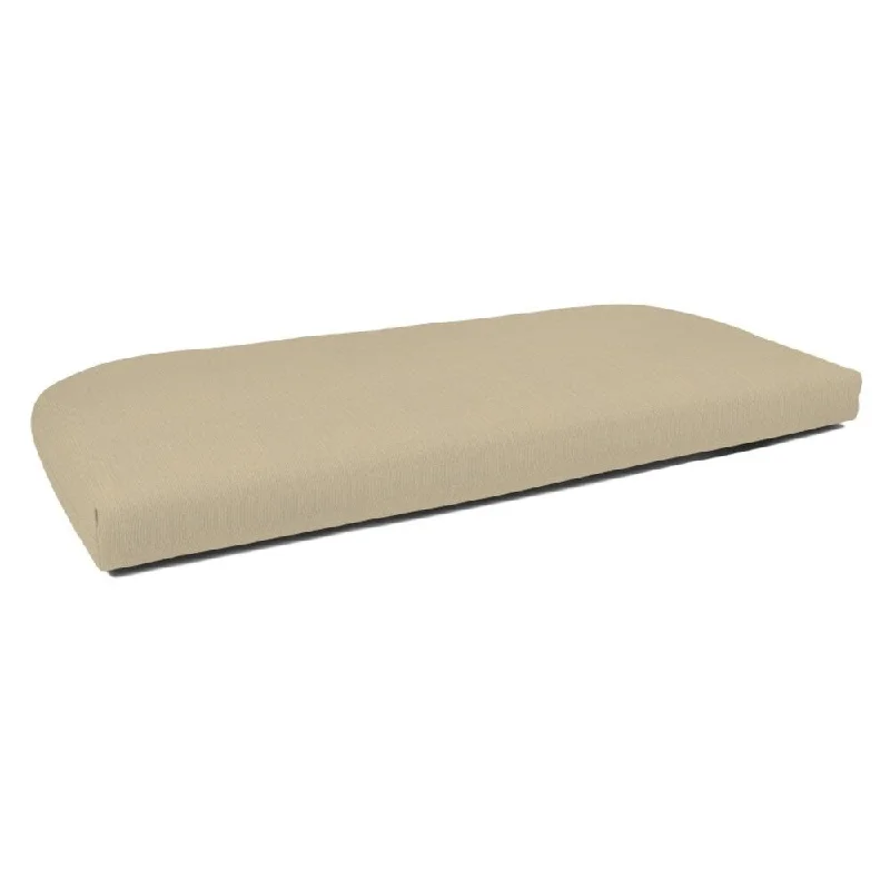 Deal of the Week Sunbrella Wicker Settee Cushion