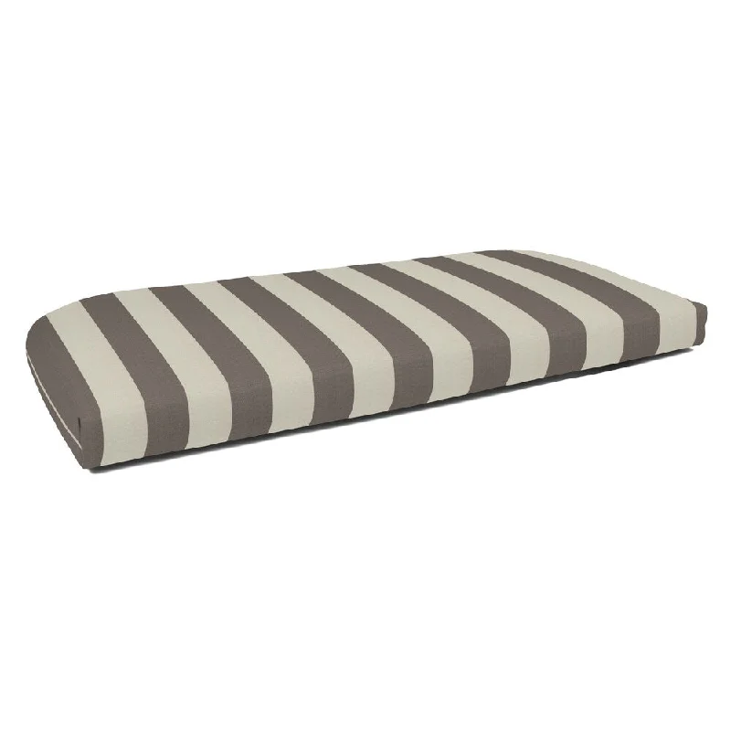 Early Access Sunbrella Wicker Settee Cushion