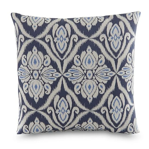 Bonus Savings Terrasol Jaipur Indigo Outdoor Throw Pillow.