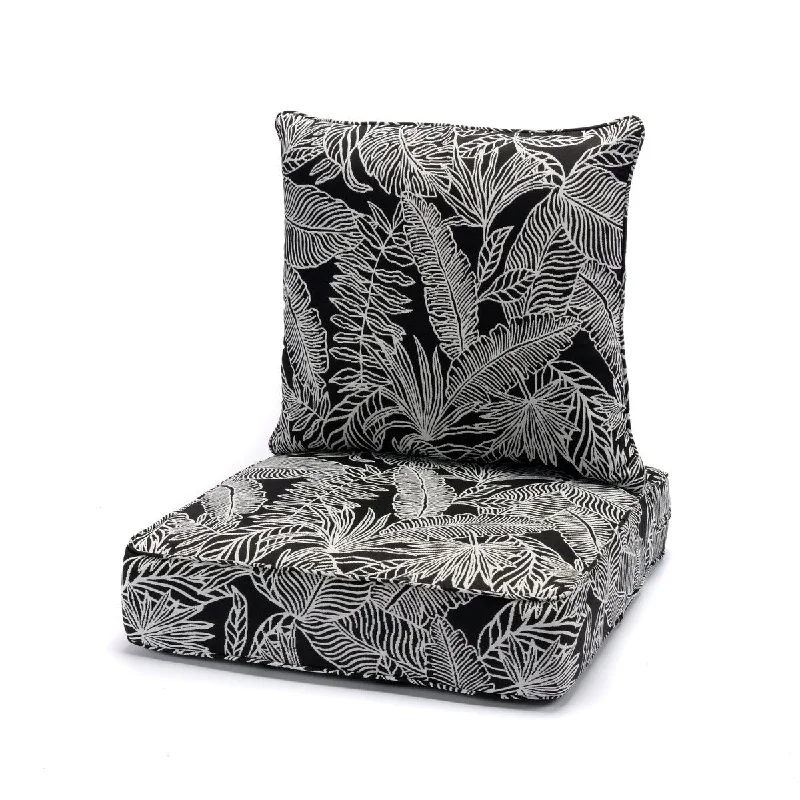 Exclusive Savings Terrasol Phoenix Palm Outdoor Deep Seat Cushion Set