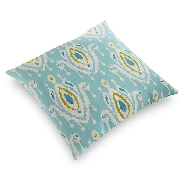 Flash Sale Terrasol Surat Peacock Outdoor Floor Pillow.