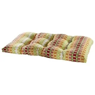 Midnight Sale Tetris Citrus Outdoor Settee Cushion