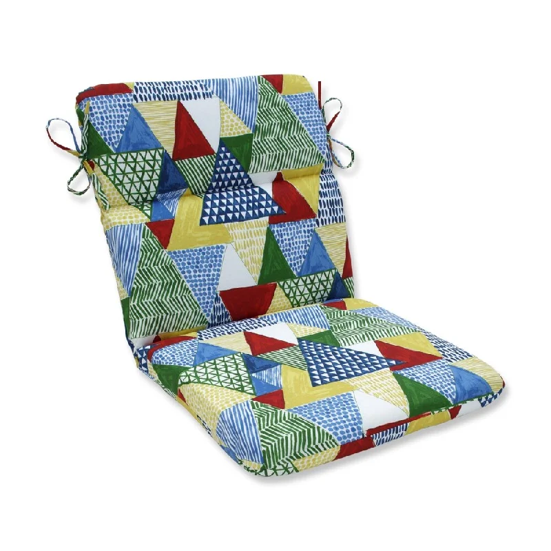 Bargain Prices Tribune Geometric Rounded Corners Chair Cushion