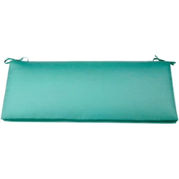 Take Advantage Trijaya Living 4-foot Sunbrella Canvas Patio Furniture Bench Cushion Glacier Take Advantage Trijaya Living 4-foot Sunbrella Canvas Patio Furniture Bench Cushion Glacier