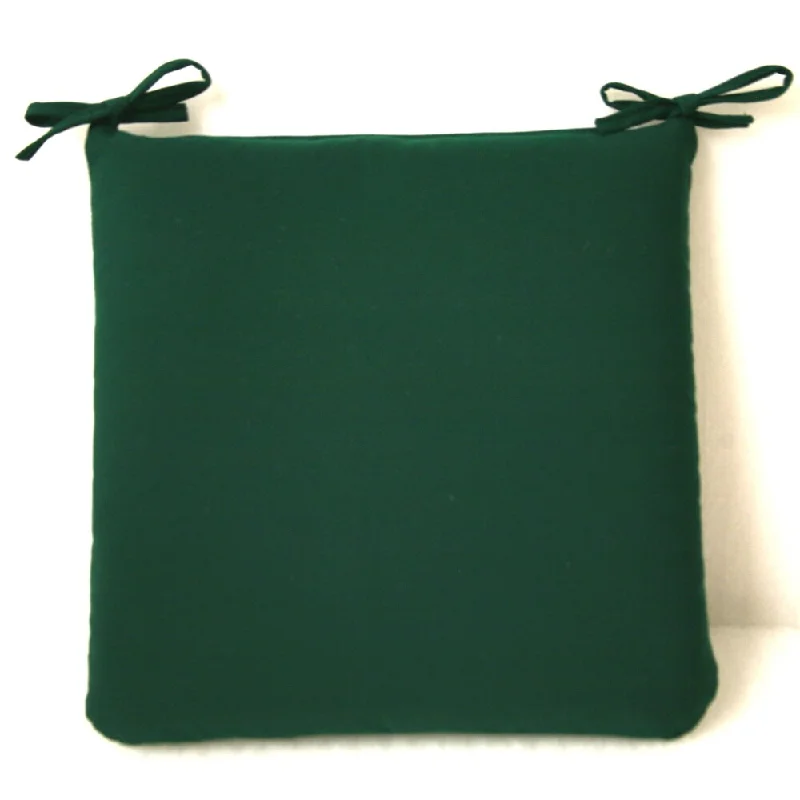 Final Sale Trijaya Living Sunbrella Canvas Forest Green Patio Furniture Dining Cushion Final Sale Trijaya Living Sunbrella Canvas Forest Green Patio Furniture Dining Cushion