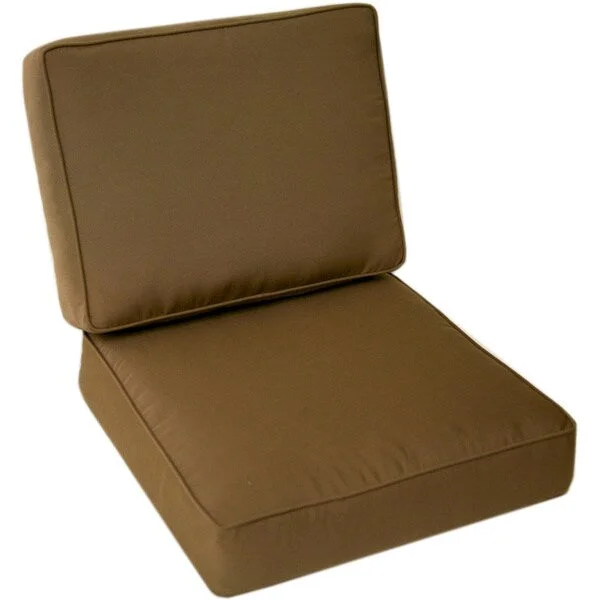 Exclusive Online Offer Trijaya Living Sunbrella Universal Patio Club Chair Cushion Cocoa
