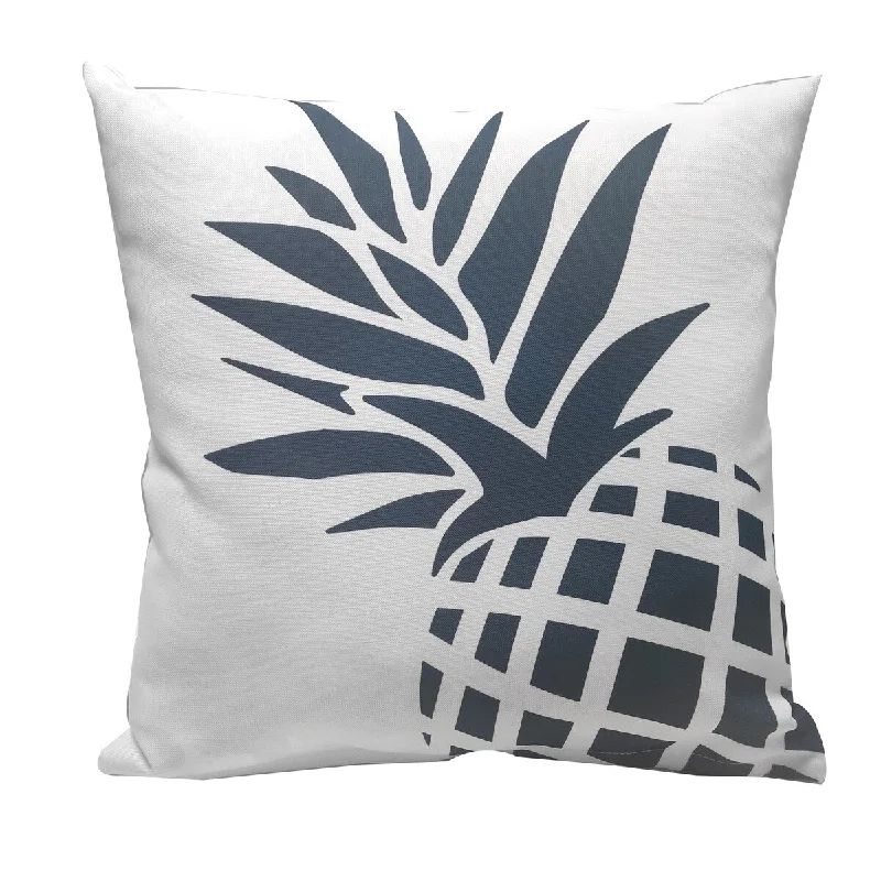 Savings Bonanza Tropical Outdoor Cushion 17x17" -Ananas Blue