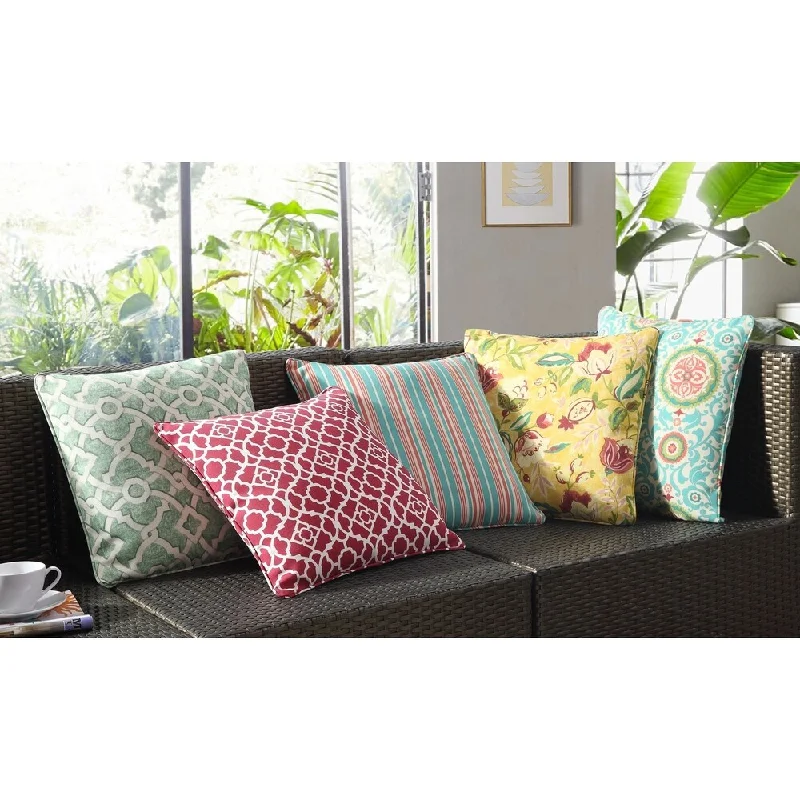 Epic Deals Waverly Olivia Outdoor Throw Cushion