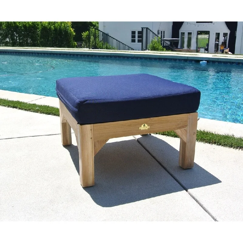 Willow Creek Outdoor Sunbrella Ottoman Cushion. Size 20"x24"x4.75"