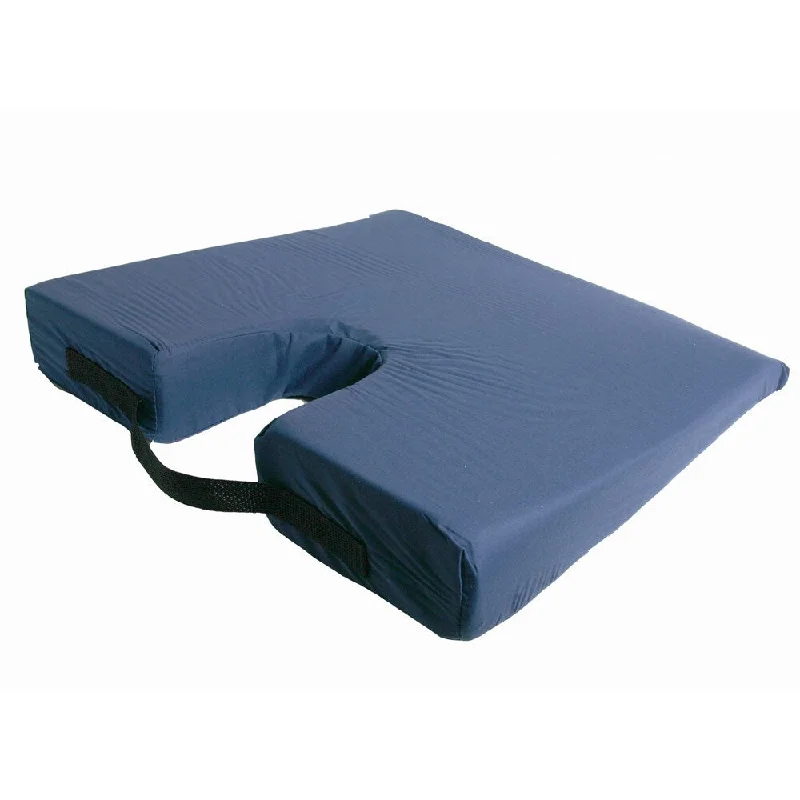 Customer Appreciation Sale Windsor Windsor Direct Sloping Coccyx Cushion With Removable And Washable Cover in Navy
