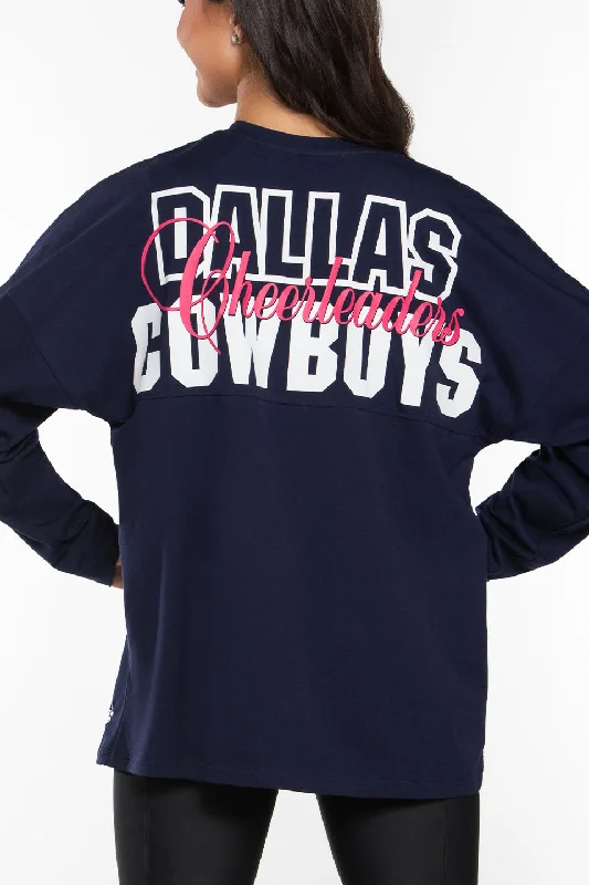 DCC Long Sleeve Tee in Navy