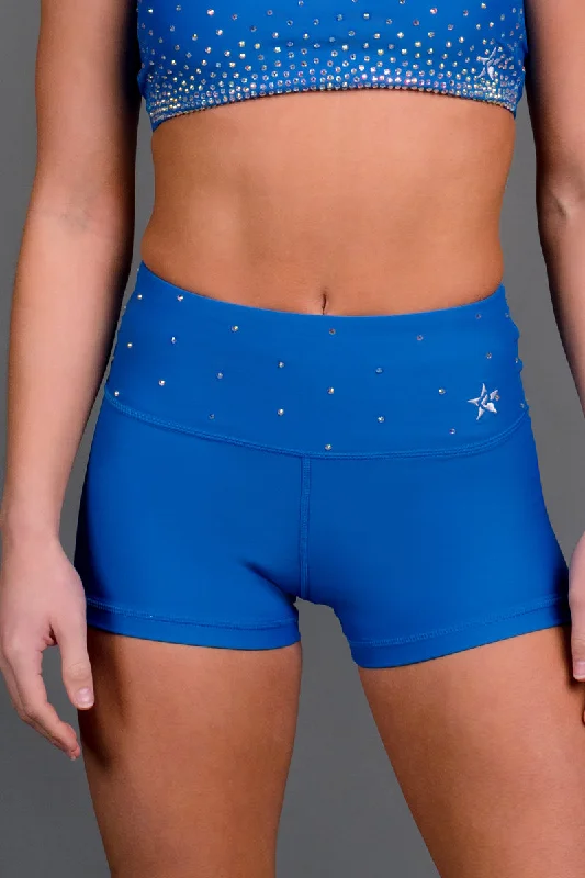 Legendary Compression Short in Ash Blue Crystal