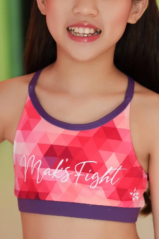 Doorbuster Deal Mak's Fight Beth Sports Bra - Special Order