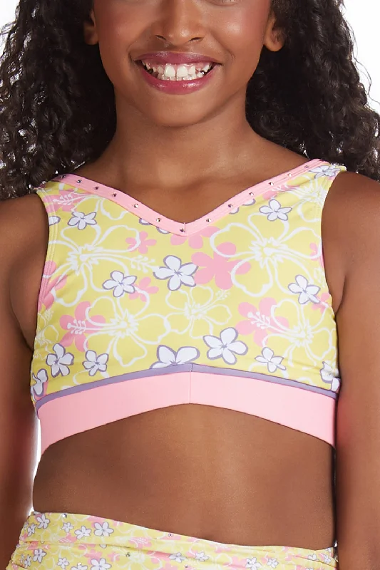 Exclusive Preview Maui Sports Bra in Floral Fling
