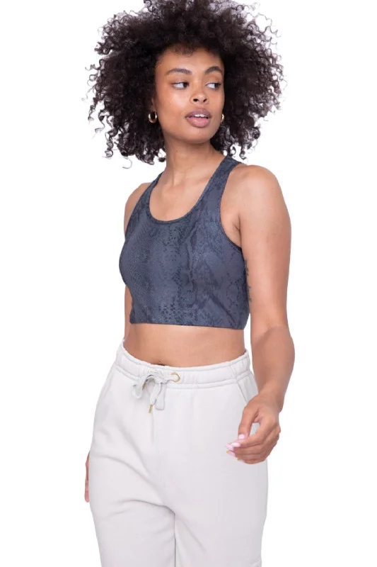 Lowest Price Mono B Metallic Racerback Bra AT-A0763