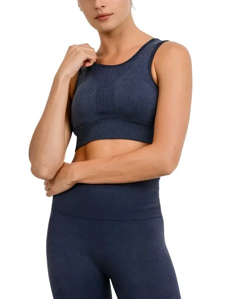 Unmissable Offer Mono B Seamless Triangle Perforated Sports Bra AT2649