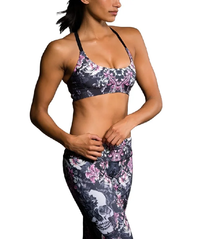 Onzie Hot Yoga X Back Elastic Bra Top 377