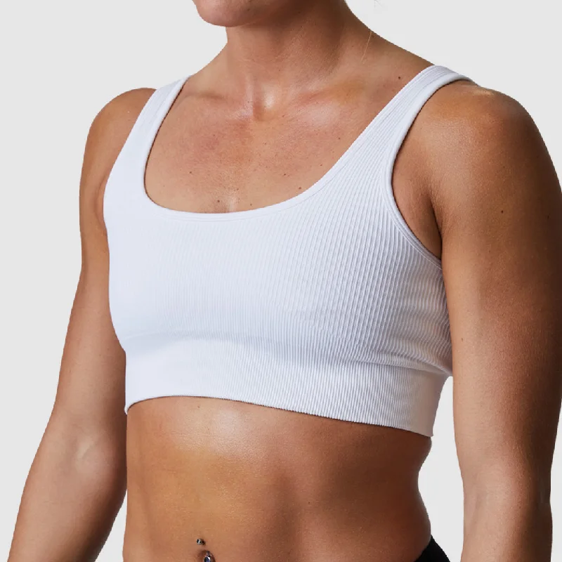 Studio Sports Bra (White)