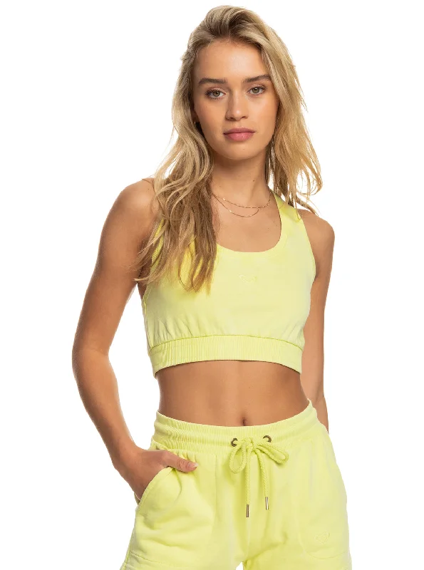 Taking It Easy Cropped Tank Top - Daiquiri Green