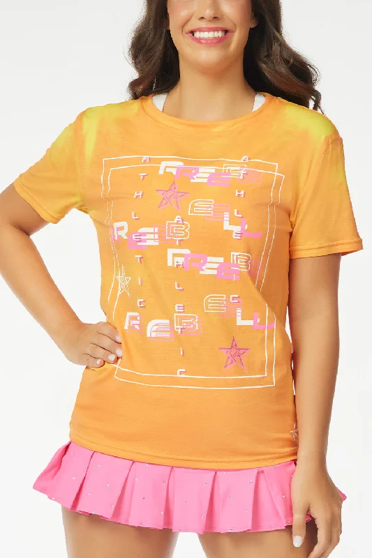 Final Clearance Unisex Tee in Orange Opulence