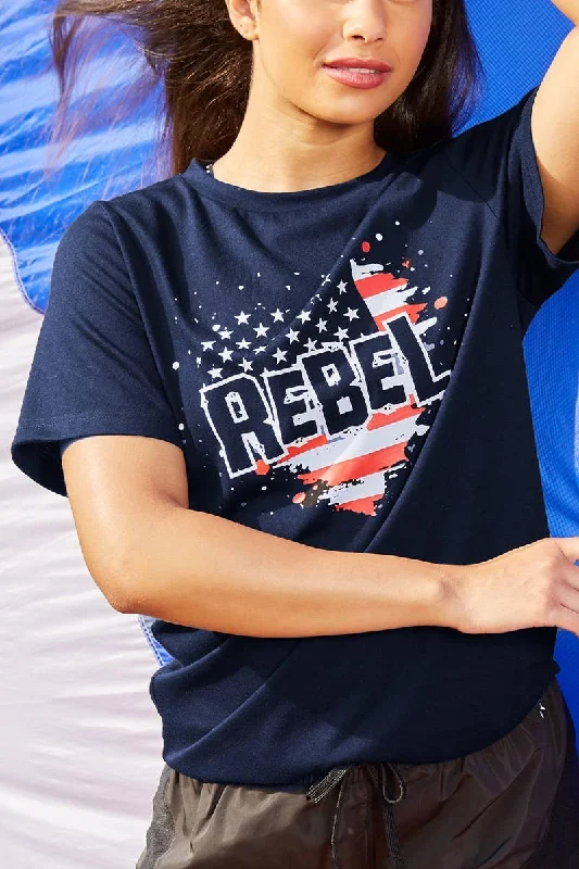 Grand Opening Sale Unisex Tee in Stars and Stripes