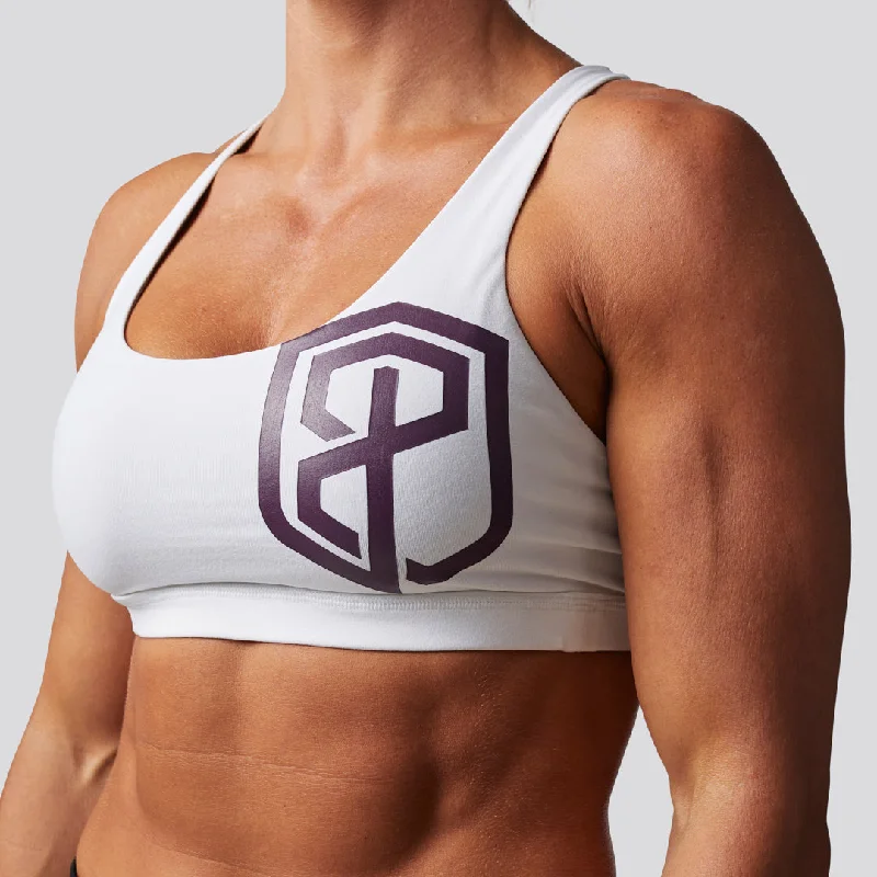 Vitality Sports Bra 2.0 (Brand Strength-White)