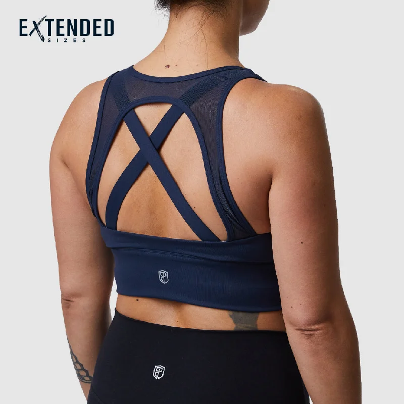 X-Factor Full Throttle Sports Bra (Navy)