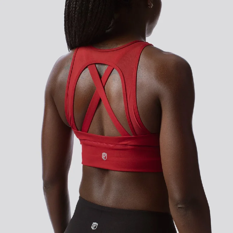 X-Factor Sports Bra (Wine)