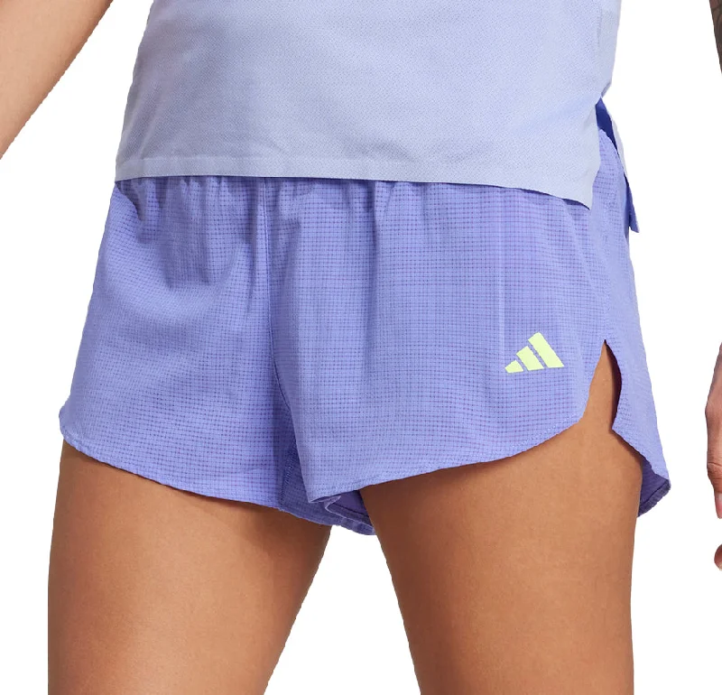 Limited Time Discount adidas Adizero Gel Womens Running Shorts - Blue