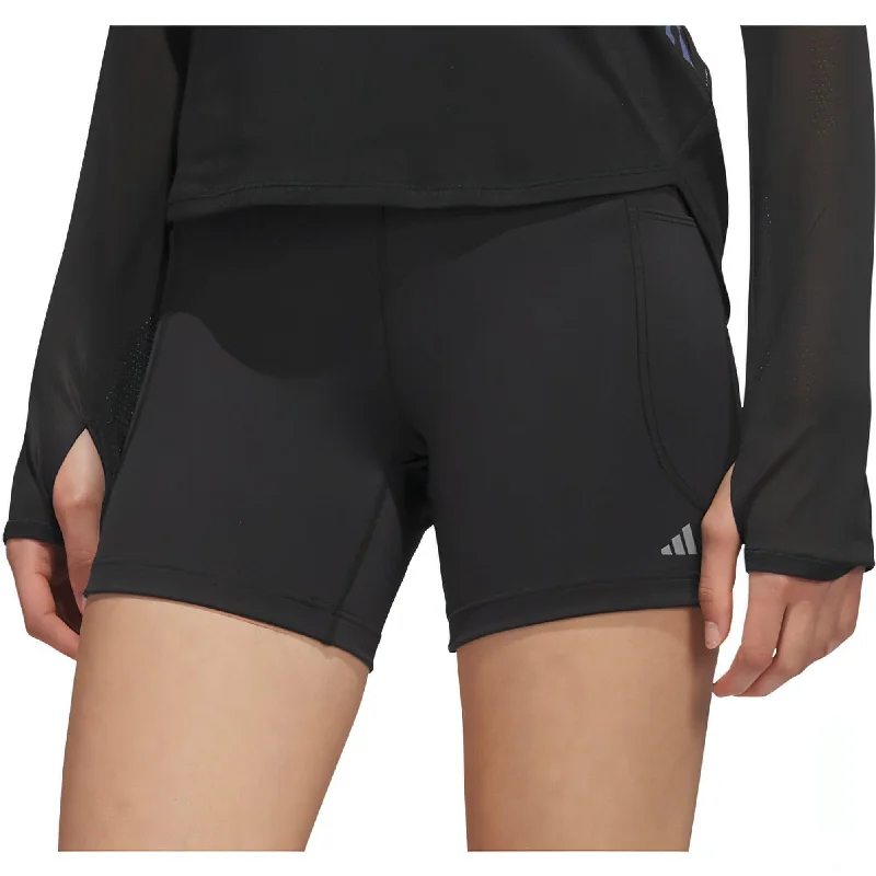 adidas DailyRun 5 Inch Womens Short Running Tights - Black