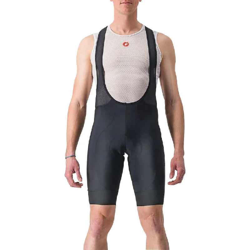 Castelli Entrata 2 Mens Cycling Bib Shorts - Black