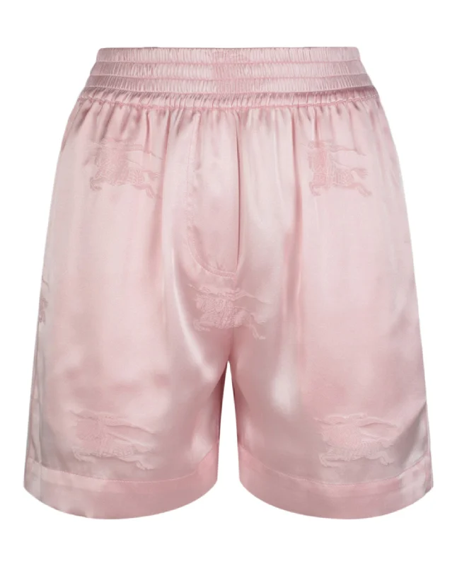 Discount Mania EKD Jacquard Silk Shorts