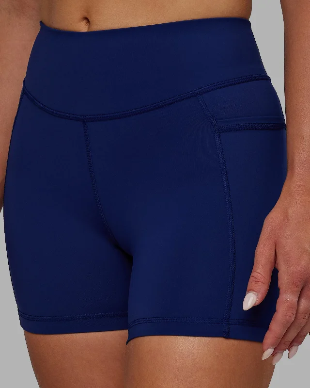 While Supplies Last Elite X-Length Shorts - Midnight Blue