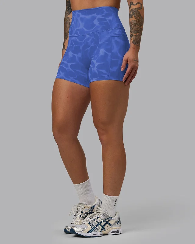 Deal Dash Elixir X-Length Shorts With Pockets - Tranquil-Power Cobalt