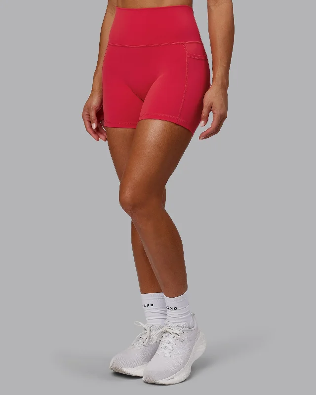 Deep Discounts Fusion X-Length Shorts - Scarlet