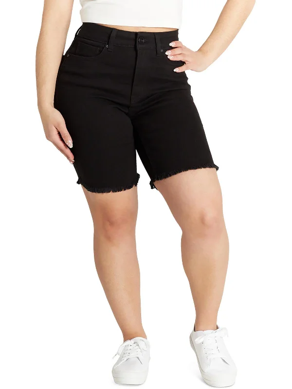 Super Bargain Juniors Womens High Rise Bermuda Bermuda Shorts