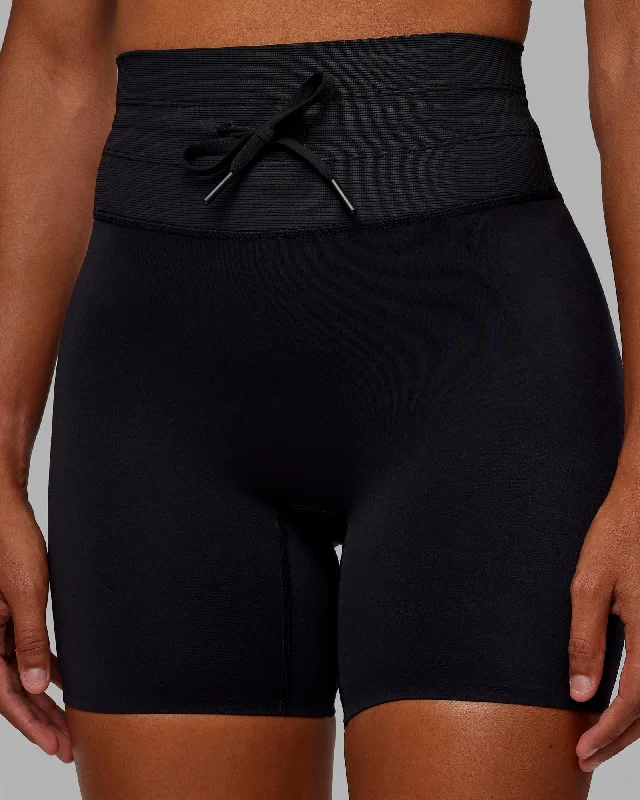 YEAR-End Sale Resistance Mid-Length Shorts - Black