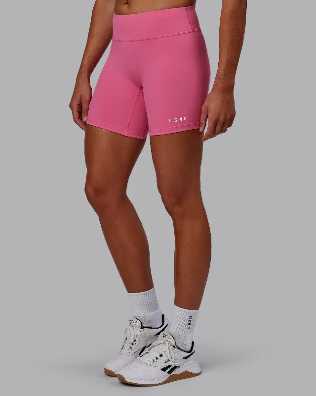 Don't Wait RXD Mid-Length Shorts - Carmine Rose