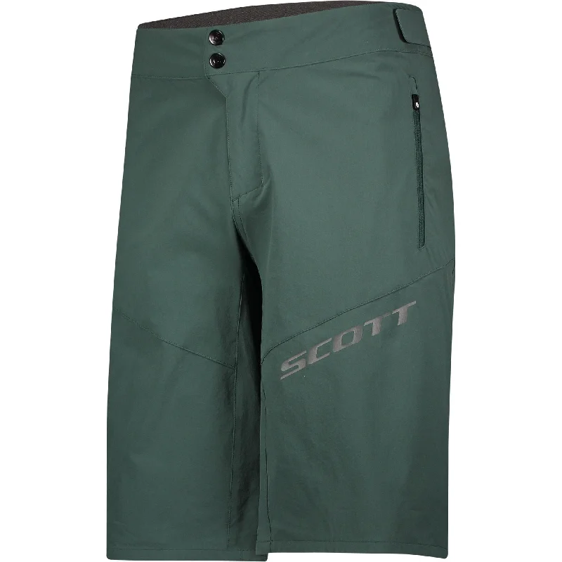 Scott Endurance Loose Fit Padded Mens Cycling Shorts - Green