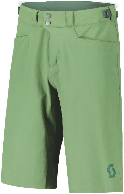 Scott Trail Flow Padded Mens Cycling Shorts - Green