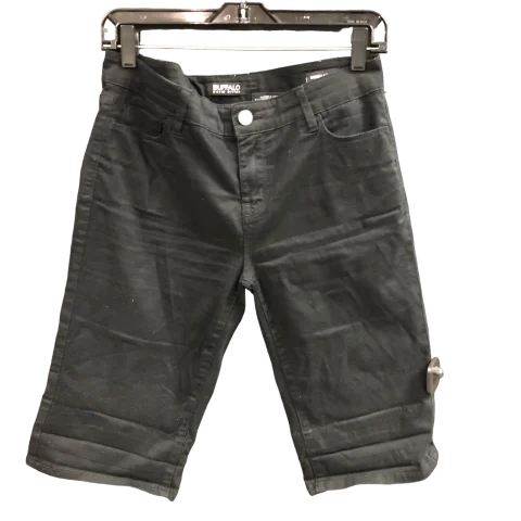 Daily Deals Shorts By Buffalo David Bitton In Black, Size: 6
