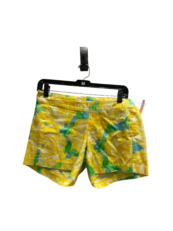 Shop and Save Shorts By Lilly Pulitzer In Yellow, Size: 0
