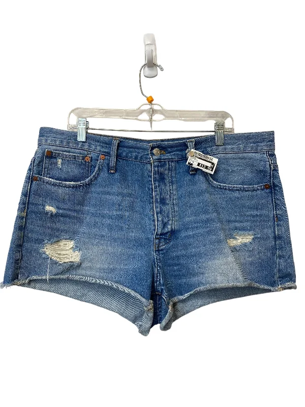 Deal of the Day Shorts By Madewell In Blue Denim, Size: 31