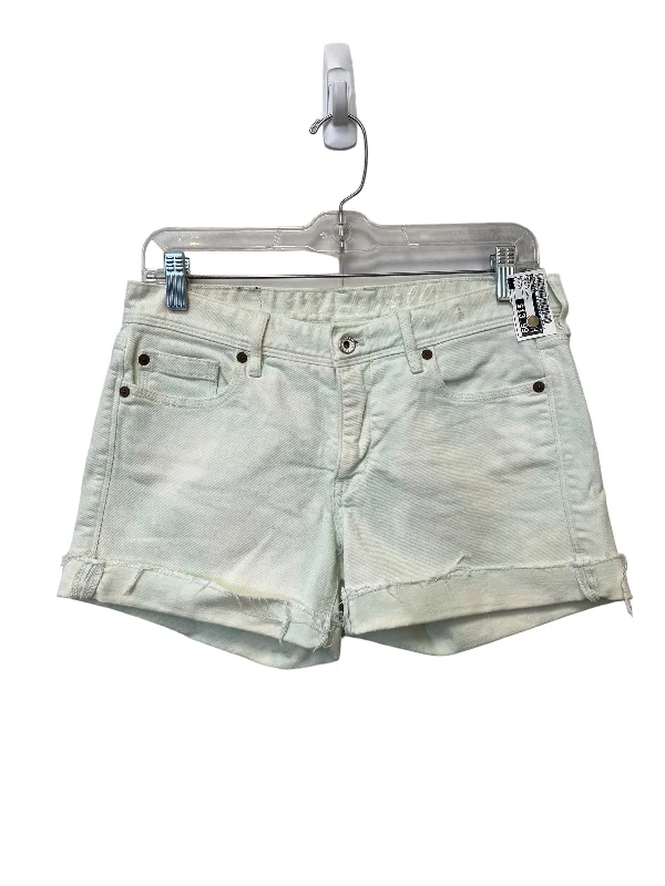 Don’t Miss Out Shorts By Madewell In Green & White, Size: 27