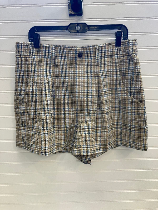 Today's Special Shorts By Madewell In Plaid Pattern, Size: 14