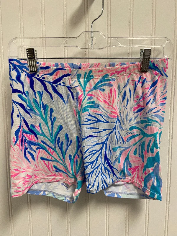 Savings Event Shorts Designer By Lilly Pulitzer In Blue & Pink, Size: S