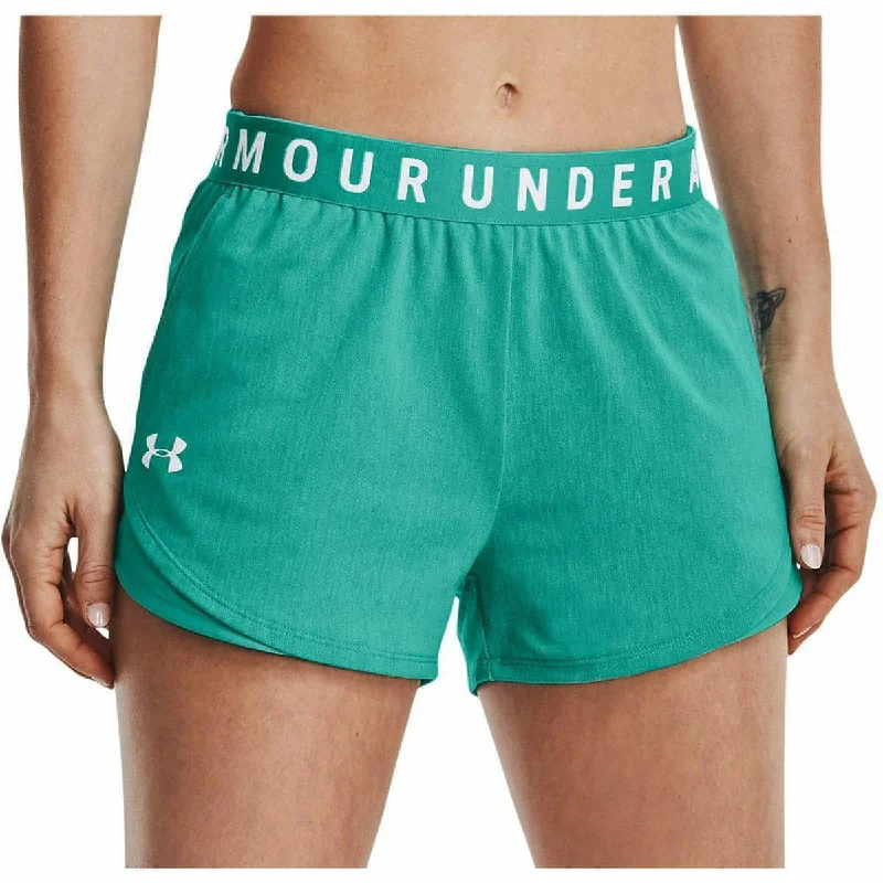 Under Armour Play Up 3.0 Twist Womens Running Shorts - Green