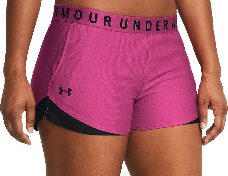 New Markdowns Under Armour Play Up 3.0 Womens Running Shorts - Pink