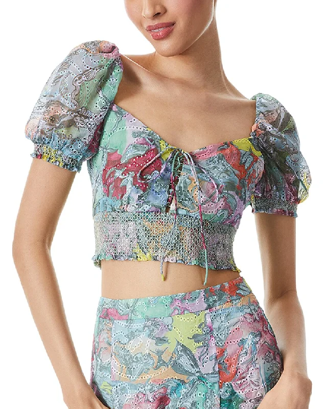 One-DAY Sale alice + olivia Crawford Top
