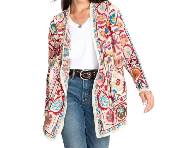 Closeout Bayou Short Hoodie In Ivory